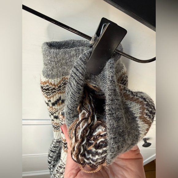 Men’s Nordic Cozy Sheep Wool Thermal Socks Size 8–9 Winter Warm  Gray NEW - Picture 10 of 16